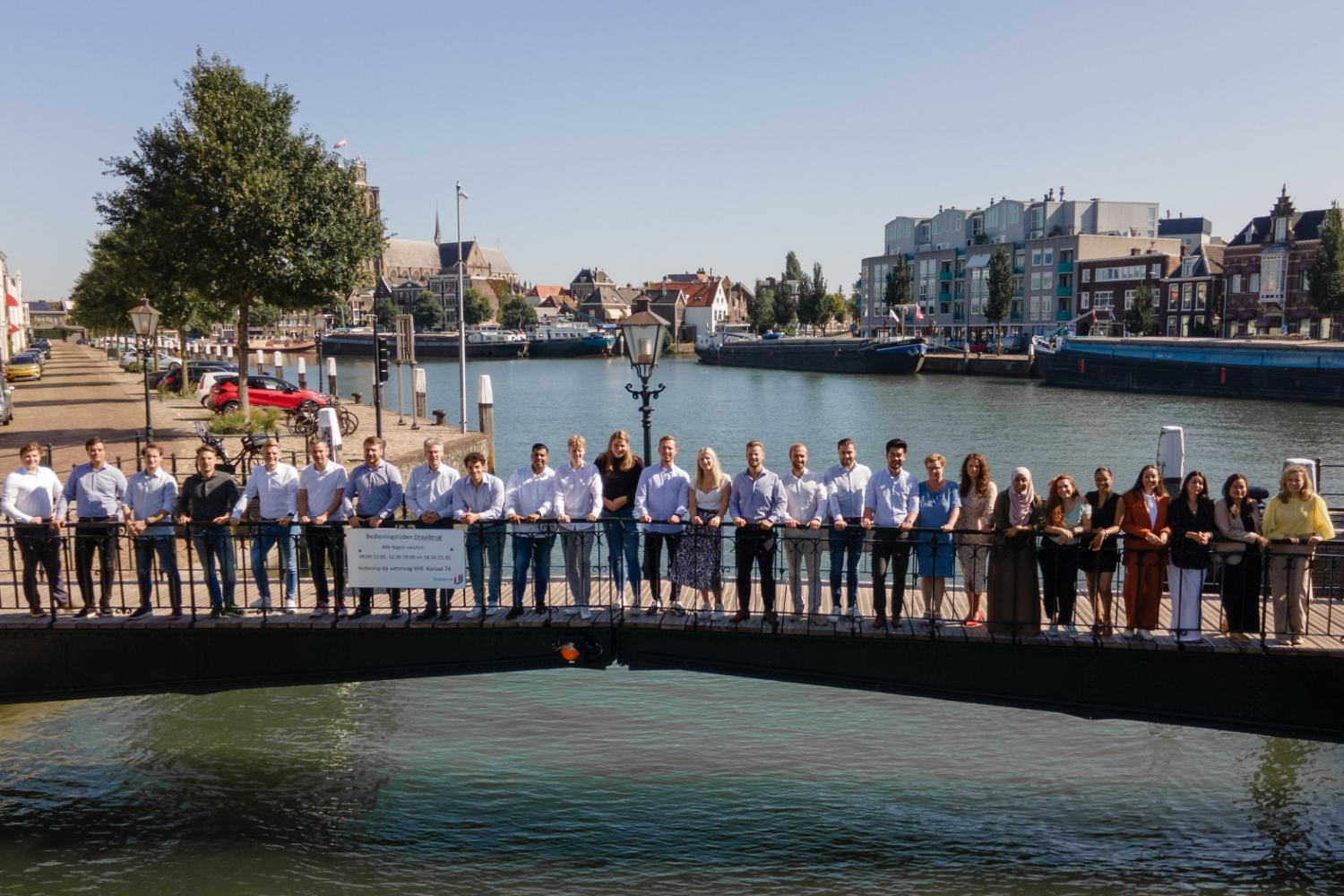 Bdairy team at headquarters in Dordrecht, working together in global dairy trade